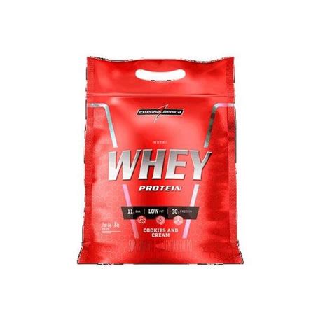 Nutri Whey Protein Refil 1 8kg Sabor Cookies E Cream