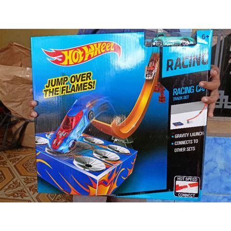 Jual Jalur Track HOT Wheels Dengan System Launcher Jalur Lintasan