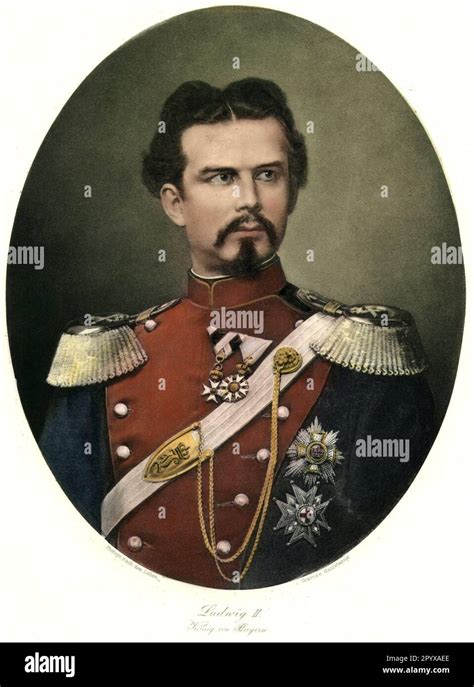 King Ludwig Ii Of Bavaria 1845 1886 Photo Heliogravure Corpus