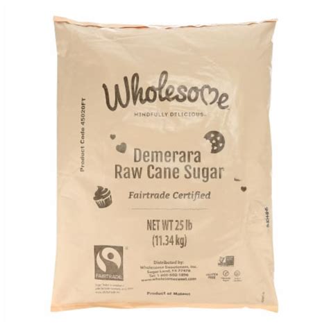 Wholesome Sweeteners Turbinado Sugar Raw Cane Sugar Single Bulk Item