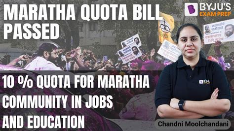 Maharashtra Assembly Approves Maratha Reservation Bill 10 Job Quota