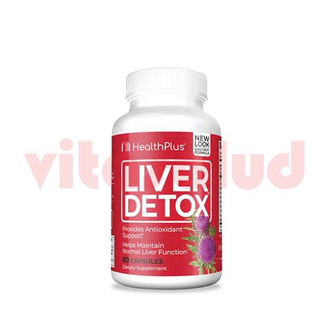 Health Plus Liver Detox 60 Caps Vitasalud