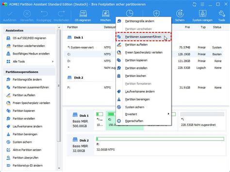 Wege Partitionen Zusammenf Hren Ohne Datenverlust In Windows