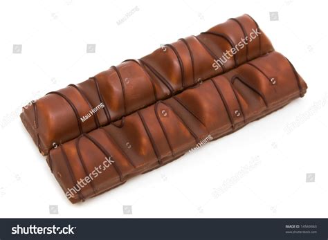 Milk Chocolate Bars Covered Wafer On Stock Photo 14569363 Shutterstock