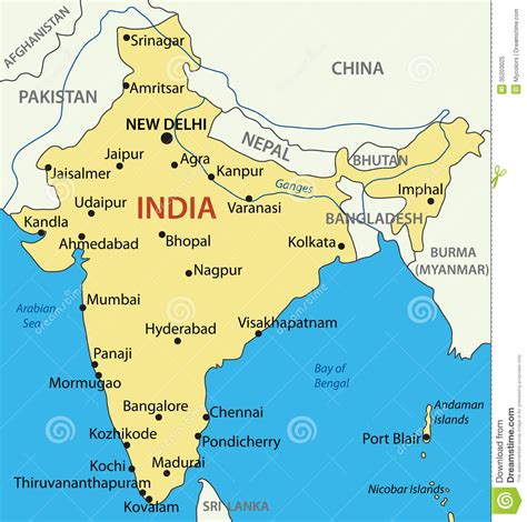 Lista Foto Ubicaci N De La India En El Mapa Lleno