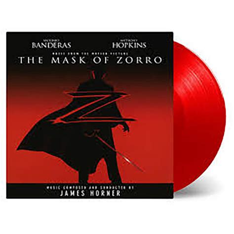 James Horner Mask Of Zorro Soundtrack 2lp Limited Red 180 Gram