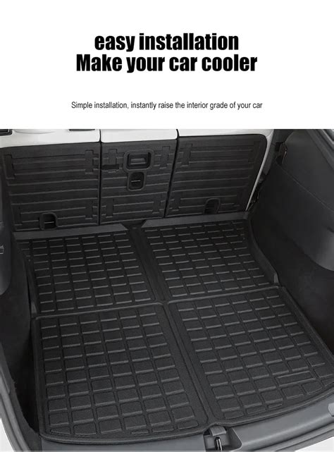 Trunk Mat Cargo Liner All Weather Xpe Floor Mat Trunk Liners For