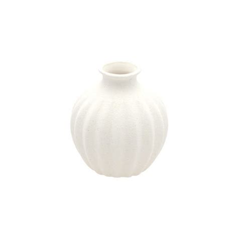 Vase céramique blanc 10cm décoration mariage candy bar Fête en folie