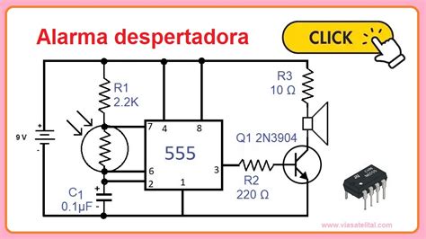 Alarma Despertadora Aplicaciones Del Integrado 555 Circuitos