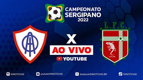 Itabaiana X Lagarto Campeonato Sergipano Youtube