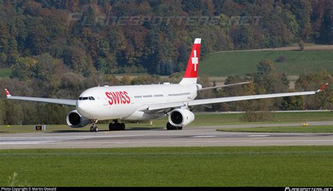 Hb Jhn Swiss Airbus A Photo By Martin Oswald Id