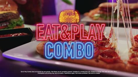 Dave And Busters Eat And Play Combo Youtube