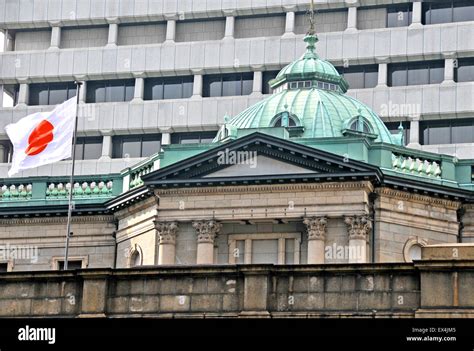 Headquarters of Japan's Nippon Ginko, Bank of Japan (BOJ), historic ...