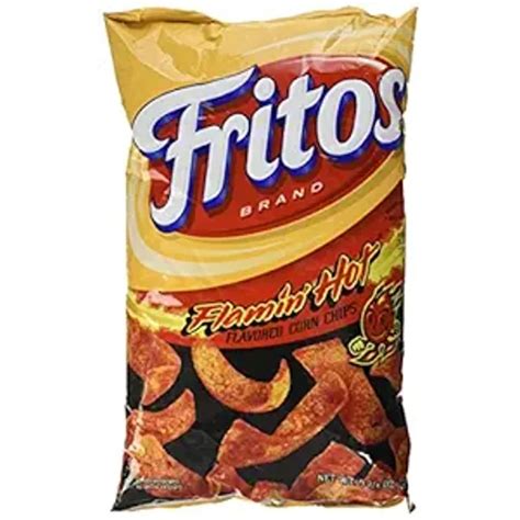 Fritos Flamin Hot Corn Chips 925oz Pack Of 1