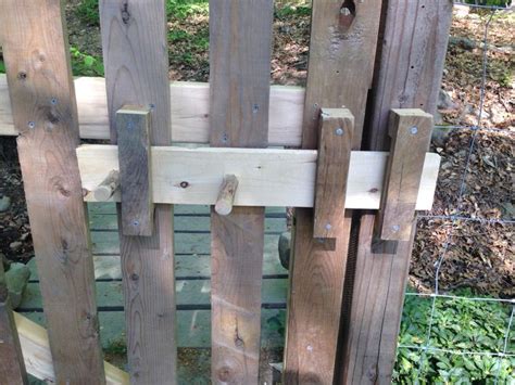 Gate latch | Gate latch, Wood, Latches