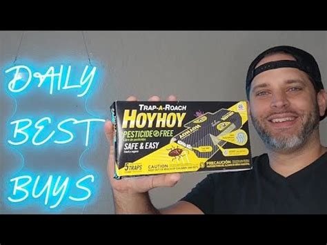 Trap A Roach Hoy Hoy Pesticide Free Glue Traps Review YouTube