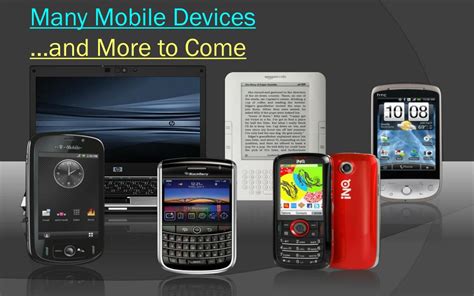 PPT - The Evolution of Mobile Broadband Devices: Opportunities for One ...