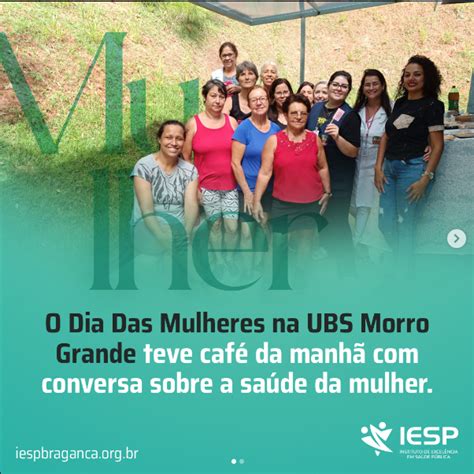 Delicioso café da manhã para as mulheres na UBS Morro Grande IESP