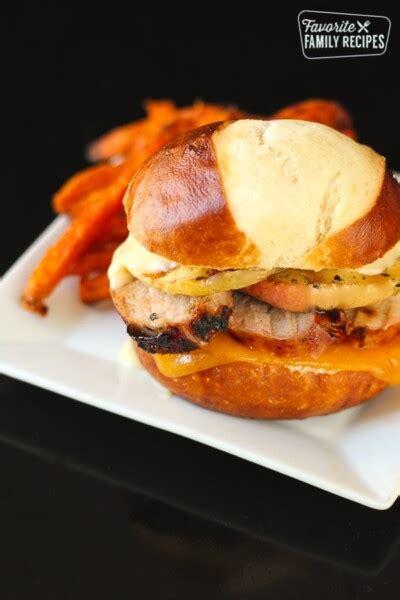 Pork Loin Burgers