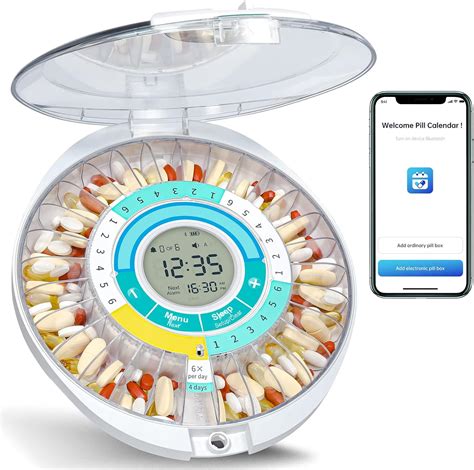 Smart Automatic Pill Dispenser Bluetooth Automatic Medication