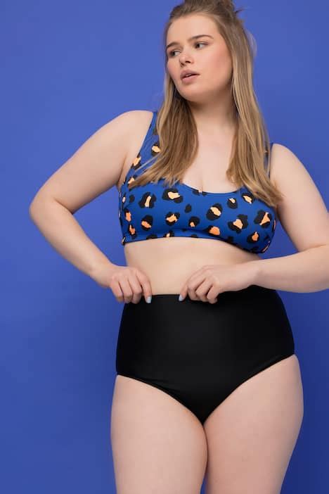 Bas De Bikini Shorty Style Bermuda Gainant Taille Haute Bikinis Tankinis Maillots De Bain