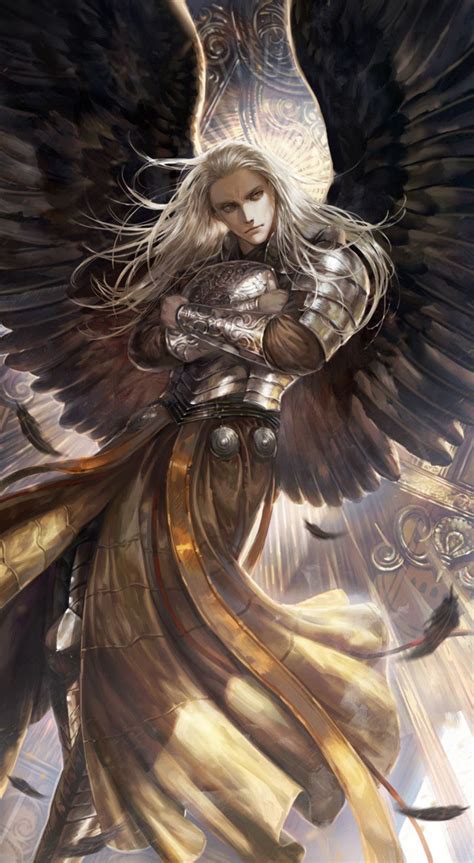 Anime Angel And Demon Male Animeworld Animegirls Animememe Character Art Fantasy Character