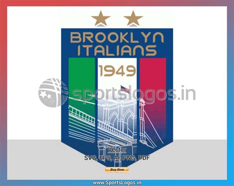 brooklyn italians soccer sports vector svg logo   formats