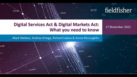 Digital Markets Act Digital Services Act What You Need To Know