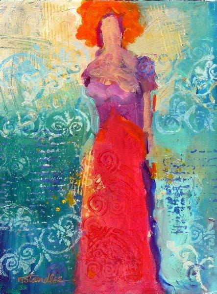 Nancy Standlee Fine Art Impressionist Figurative Acrylic Paintings