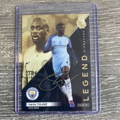 Panini Adrenalyn Xl Premier League Signed Yaya Toure