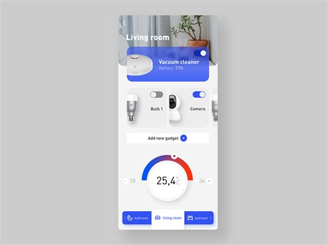 Xiaomi Home App by Nikita on Dribbble