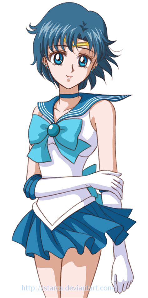 Sailor Moon Crystal Style Fan Art Sailor Mercury By Starca On Deviantart