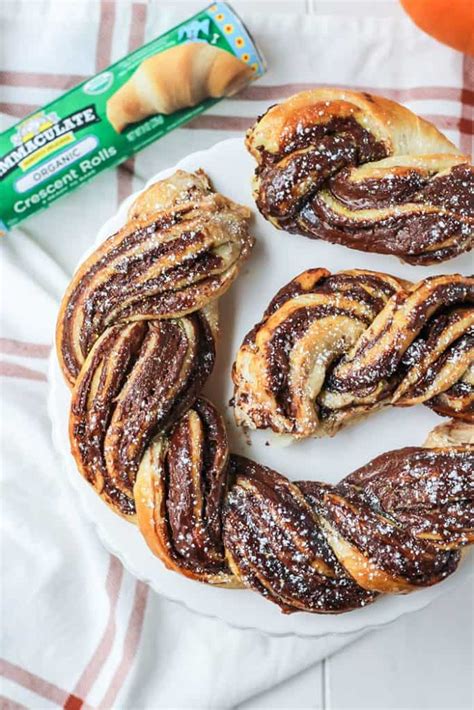2 Ingredient Chocolate Braided Bread • Fit Mitten Kitchen