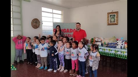 Bispo Renato E Pastora Kelly Visita Ao Lar S O Jos Levando Kits