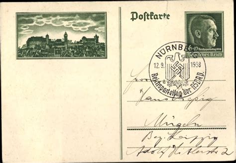 Ganzsache Ansichtskarte Postkarte N Rnberg Stadt Der Akpool De