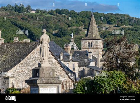 France Cantal Village Of Menet Labelled Petites Cites De Caractere