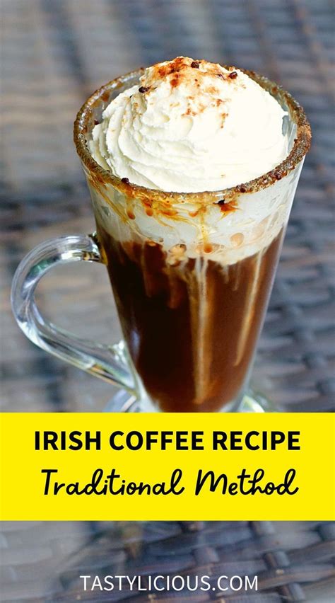 Irish Coffee Recipe Traditional Method Opskrift