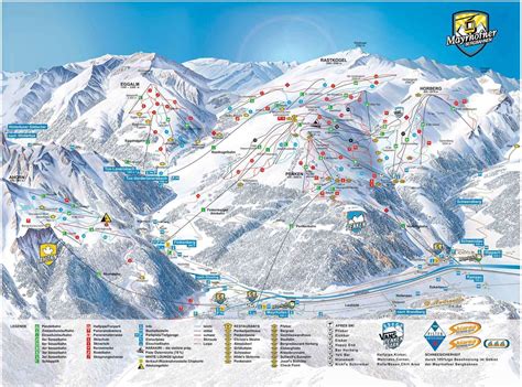 Mayrhofen Piste Map