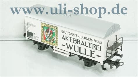 Märklin H0 Güterwagen Sonderwagen Kühlwagen Brauerei Wulle