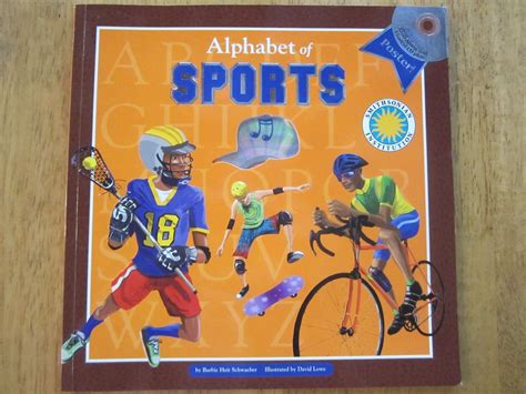 Smithsonian Alphabet Of Sports By Barbie Heit Schwaeber New Book Poster