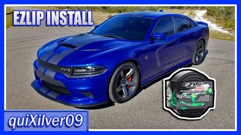 EZ Lip Pro Install On My Charger Hellcat YouTube