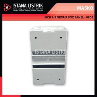 Jual Masko Mcb Group Box Panel Shopee Indonesia