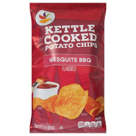 Save On Stop And Shop Kettle Cooked Mesquite Bbq Flavored Potato Chips