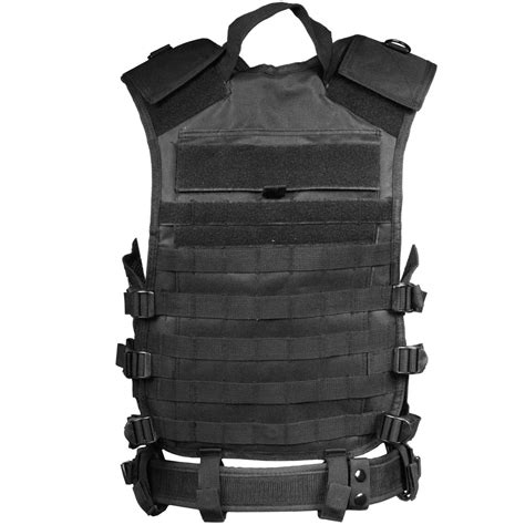 Ncstar Molle Pals Modular Tactical Vest Black Airsoft Megastore