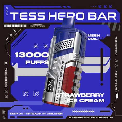 Tess Hero Bar Puffs Disposable Pod Relx Sg Vape Shop