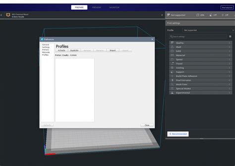 problems with profiles in ultimaker cura 4.7 - UltiMaker Cura ...