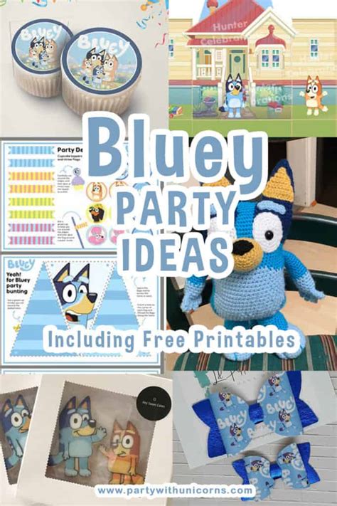 Bluey Party Decorations Printable