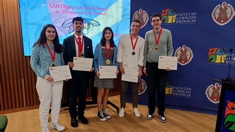 Olimpiada De Biologia - Entrega de premios de la XXII Olimpiada de Biología de la Comunidad de ...