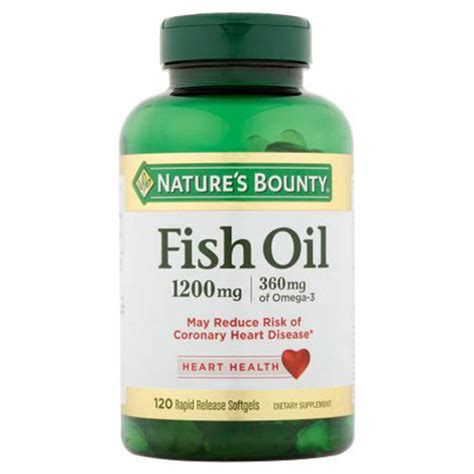 Nature S Bounty Fish Oil Mg Softgels At Best Price In India