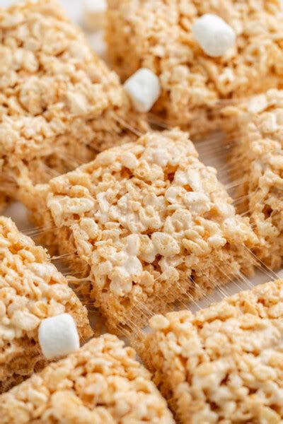 Browned Butter Rice Krispie Treats The Stay At Home Chef